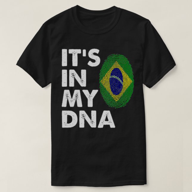Cool Brazil Gift Rios  T Shirt (Design framsida)
