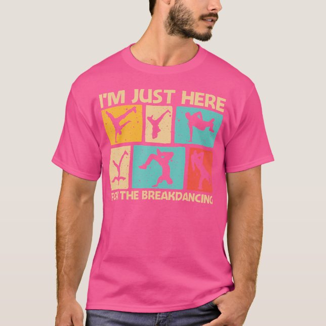 Cool Breakdance Art For Breakdancer Breakdancing T Shirt (Framsida)