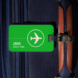 Cool Bright Green Color Bagagebricka