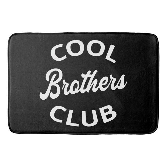 Cool Brothers Club I Badrumsmatta (Framsidan)