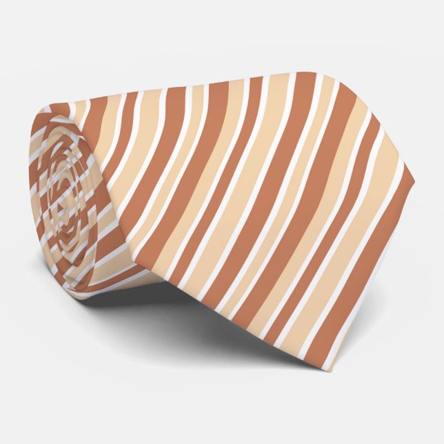 Cool brown white stripe pattern  slips (Rullad)