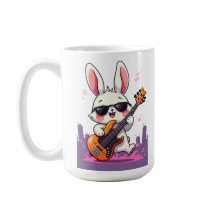 Cool Bunny Rockstjärna