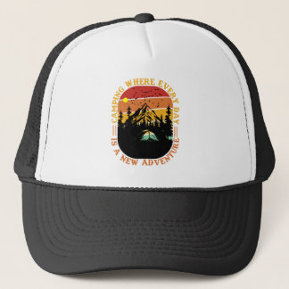Cool Camping word art  Keps