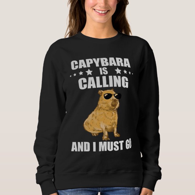 Cool Capybara  Capybara Rodent Animal Capybara Cal T Shirt (Framsida)