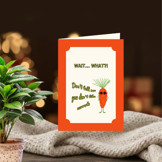 Cool Carrot Squad Collection Birthday Kort (Skapare uppladdad)