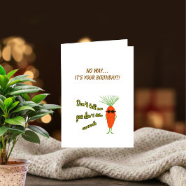 Cool Carrot Squad Collection Födelsedag Kort