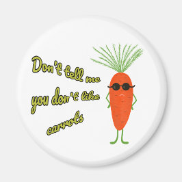 Cool Carrot Squad Vit Magnet