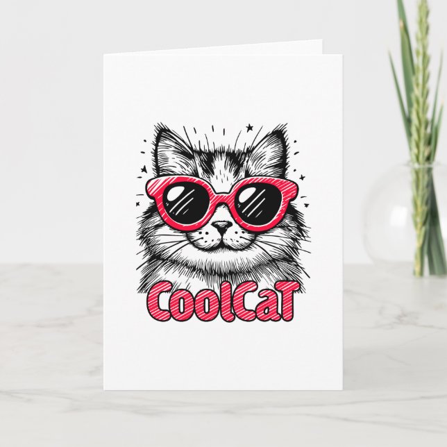 Cool Cat 1 Kort (Framsida)