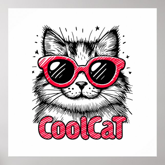 Cool Cat 1 Poster (Framsidan)