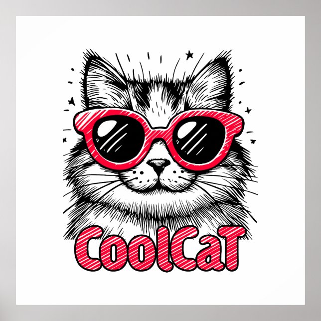 Cool Cat 1 Poster (Framsidan)