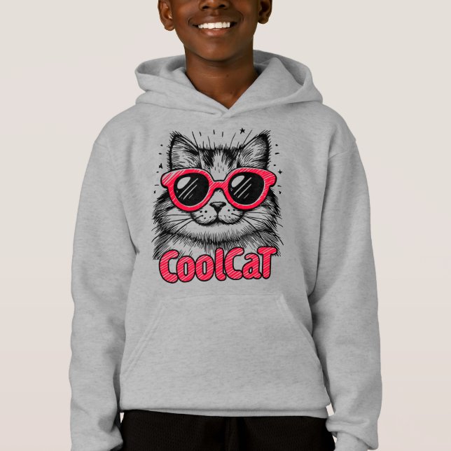 Cool Cat 1 T Shirt (Framsida)