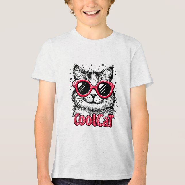 Cool Cat 1 T Shirt (Framsida)