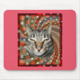 Cool Cat – DU SKRIVER KAPTIONEN till din present! Musmatta