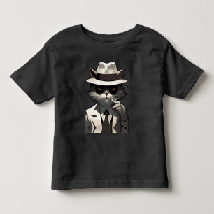 Cool Cat Noir: Sofistikerad och mystisk katt T Shirt