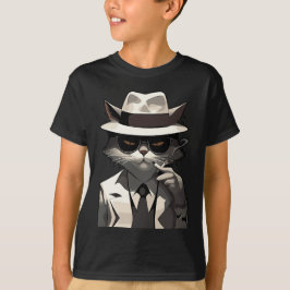Cool Cat Noir: Sofistikerad och mystisk katt T Shirt