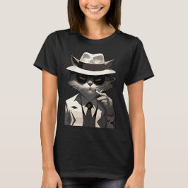 Cool Cat Noir: Sofistikerad och mystisk katt T Shirt