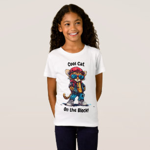 Cool Cat på Blocket - Stilrent Leopardmönster T Shirt