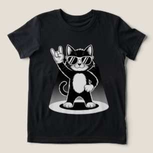 Cool Cat Rock Dancer Tee Roligt present till dju