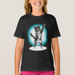 Cool Cat Rock Dancer Tee Roligt presentidé till