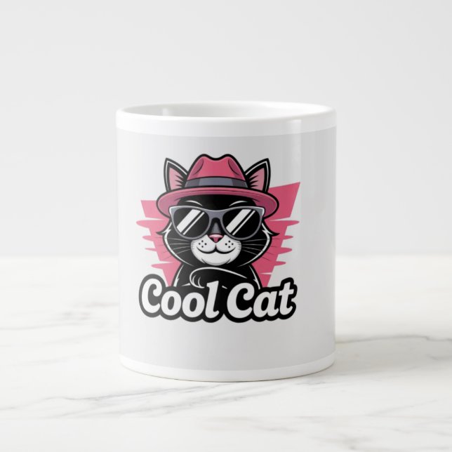Cool Cat Swagger Jumbo Mugg (Framsidan)
