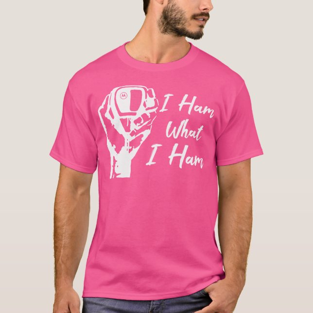 Cool Cb Ham Radio Original Internet T Shirt (Framsida)