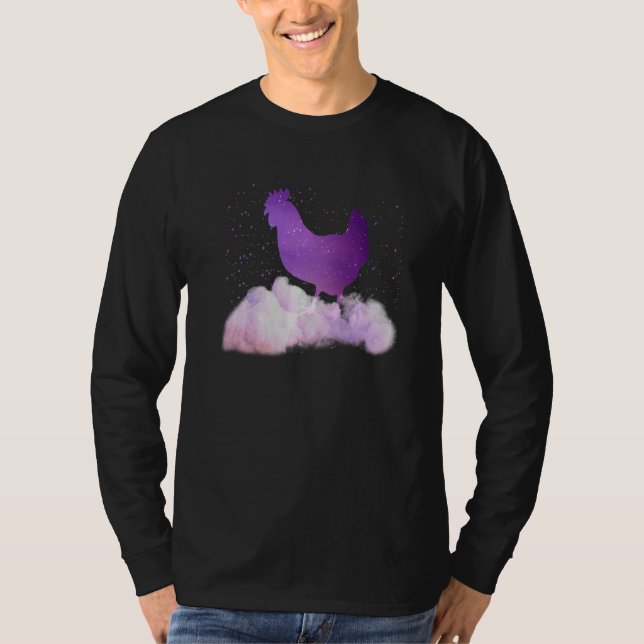 Cool Chicken Cute Mom Dad Men Women Chicken  Farme T Shirt (Framsida)