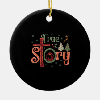 Cool Christian Christmas Resurrection Day Jesus Tr Julgransprydnad Keramik