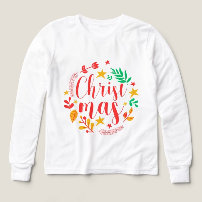 Cool Christmas T Shirt (Design framsida)