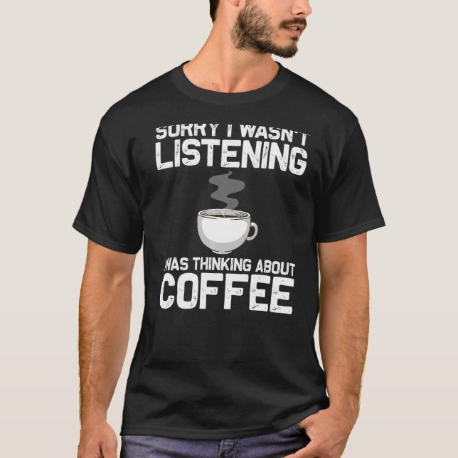 Cool Coffee For Men Women Cup Coffee  Barista Espr T Shirt (Framsida)