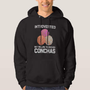 Cool Concha För Män Kvinnor Pan Dulce Latin Mexika Hoodie