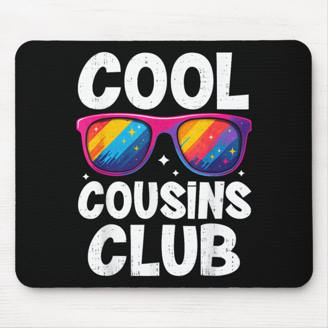 Cool Cousins Club Family Matching Funny Cousin Squ Musmatta (Framsidan)