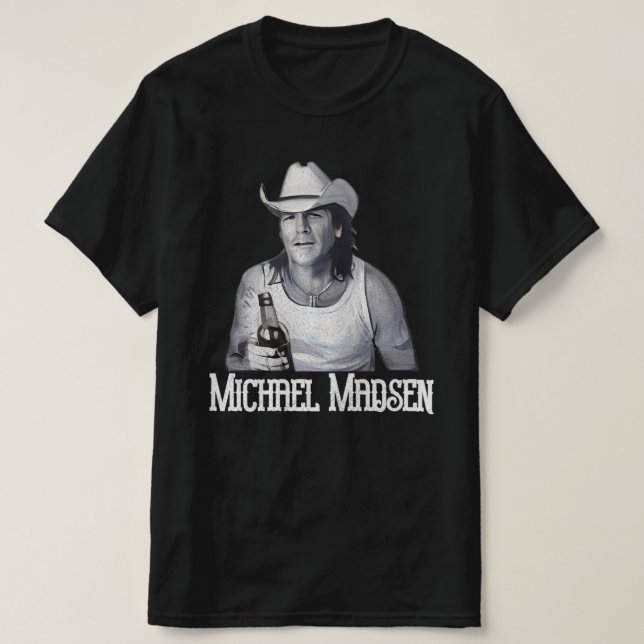 Cool Cowboy Chicago Michael Madsen T-shirt (Design framsida)