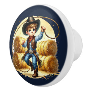 Cool cowboy som repade pojkar knopp