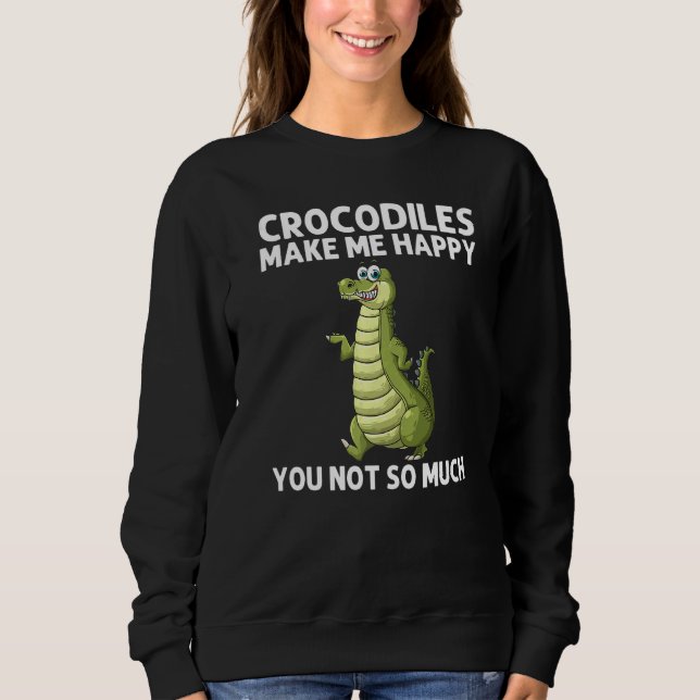 Cool Crocodile For Men Women Alligator Zookeeper Z T Shirt (Framsida)