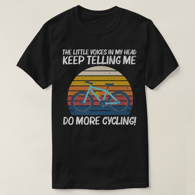 Cool Cycling Design For Men Women Biking Bicycle C T Shirt (Design framsida)