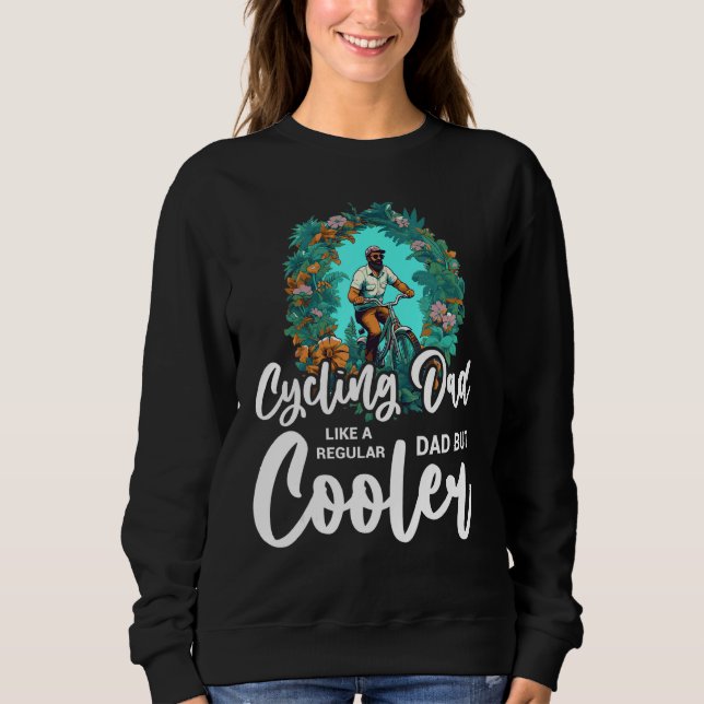 Cool Cycling For Dad Men Bicycling Bikers Bicycle  T Shirt (Framsida)