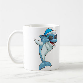 Cool Dabbing Dolphin Funny Hip-Hop Porpoise Dancin Kaffemugg