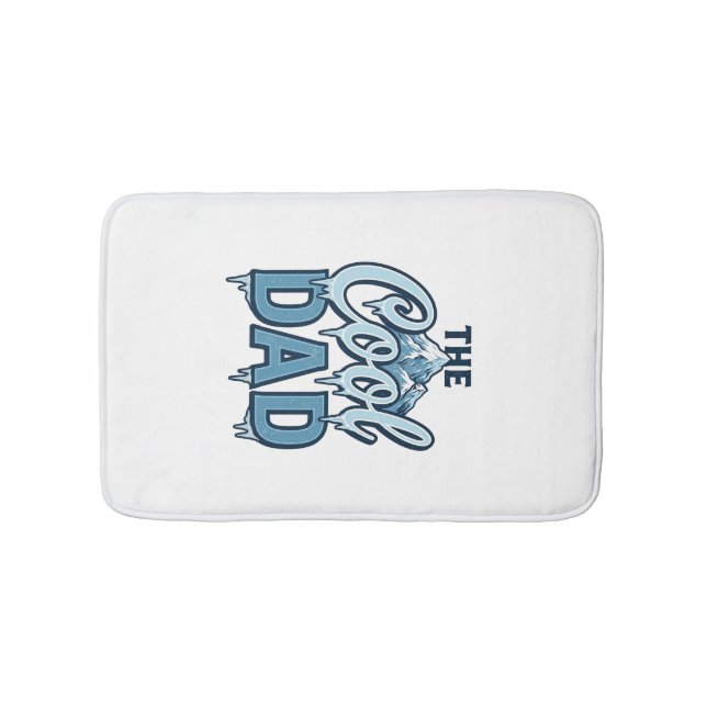 Cool Dad Mountain Vintage Grafisk Design_1 Badrumsmatta (Framsidan)