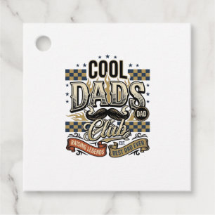 Cool Dads Club Vintage Gravyr Pappa Tröja Design_ Gåvor Etiketter