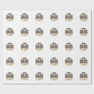 Cool Dads Club Vintage Pappa Tröja Design_1 Presentpapper