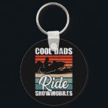 Cool Dads Ride Snowmobiles - Father Snowcross Moto Nyckelring<br><div class="desc">Cool Dads Ride Snowmobiles - Father Snowcross Motor Sled</div>