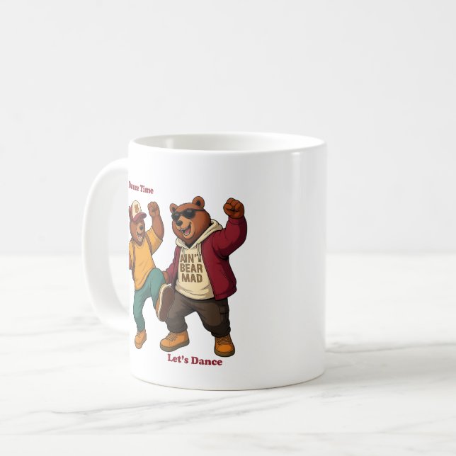 Cool Dancing Bears Kaffemugg (Framsida vänster)
