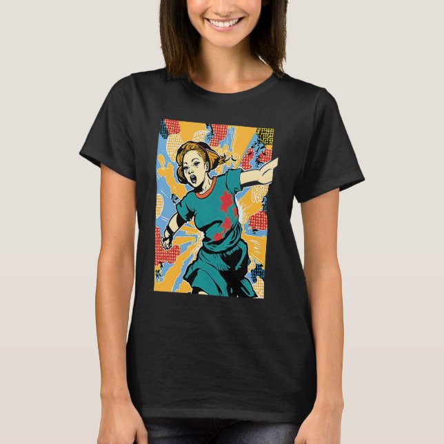 Cool Dancing Mom Retro Streetwear Dancer Mom  2 T Shirt (Framsida)