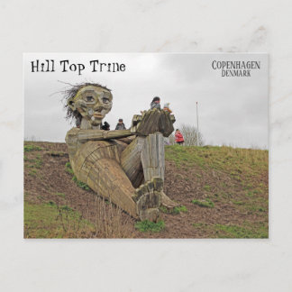 Cool danskt Troll Postkort! Vykort
