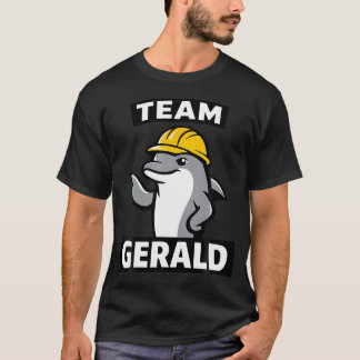 Cool delfin rolig team t shirt