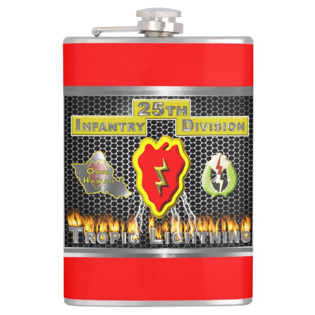 Cool Design 25:e infanteridivisionen Fickplunta (Framsidan)