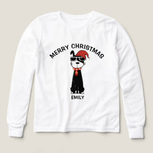 Cool Dog 2 God Jul T Shirt