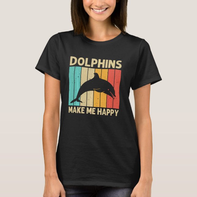 Cool Dolphin For Men Women Dolphins Beluga Whale S T Shirt (Framsida)