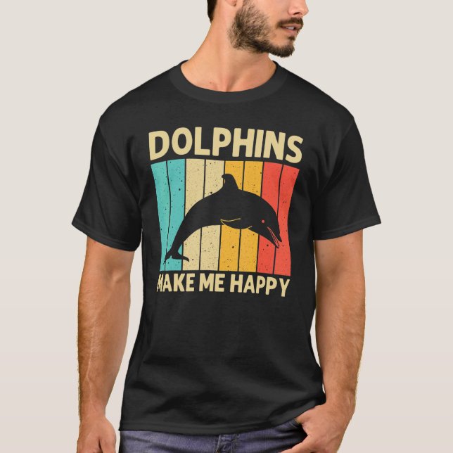 Cool Dolphin For Men Women Dolphins Beluga Whale S T Shirt (Framsida)