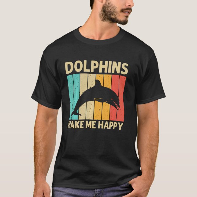 Cool Dolphin For Men Women Dolphins Beluga Whale S T Shirt (Framsida)